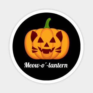 Meow o' lantern Magnet